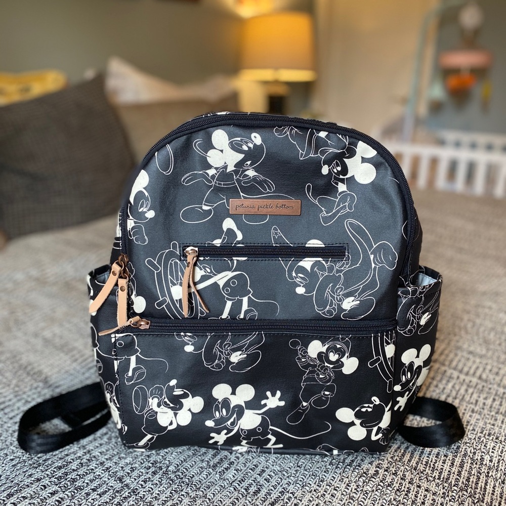 Petunia Pickle Bottom Mickey Backpack